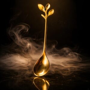Gold Application Spoon